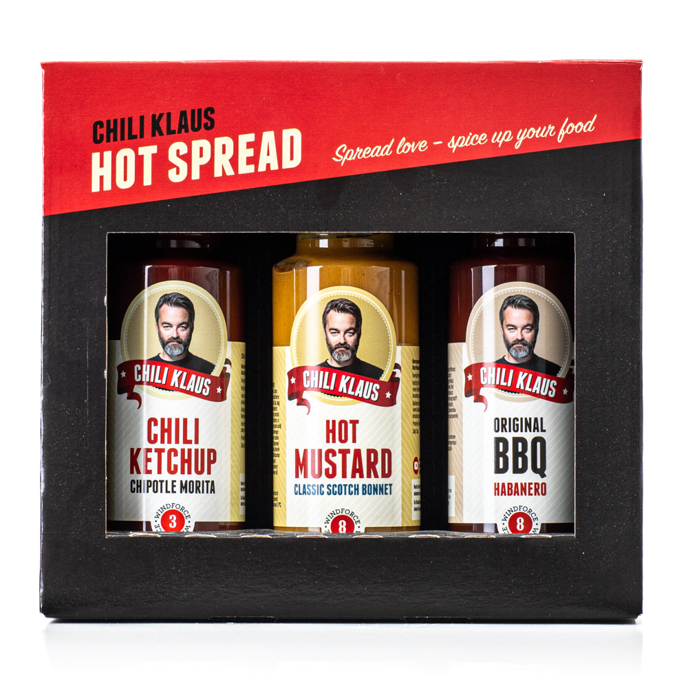 Chili Klaus Hot Spread 3Pack Summer Edition