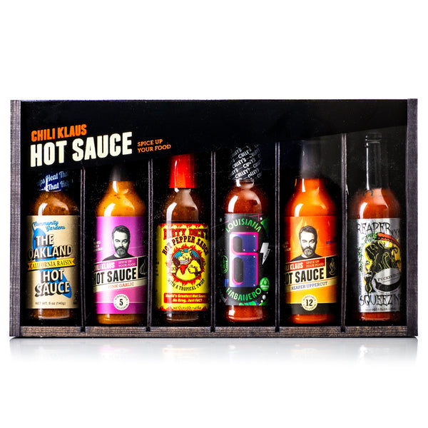 The RACK Version 2 gavebox m. hot sauces