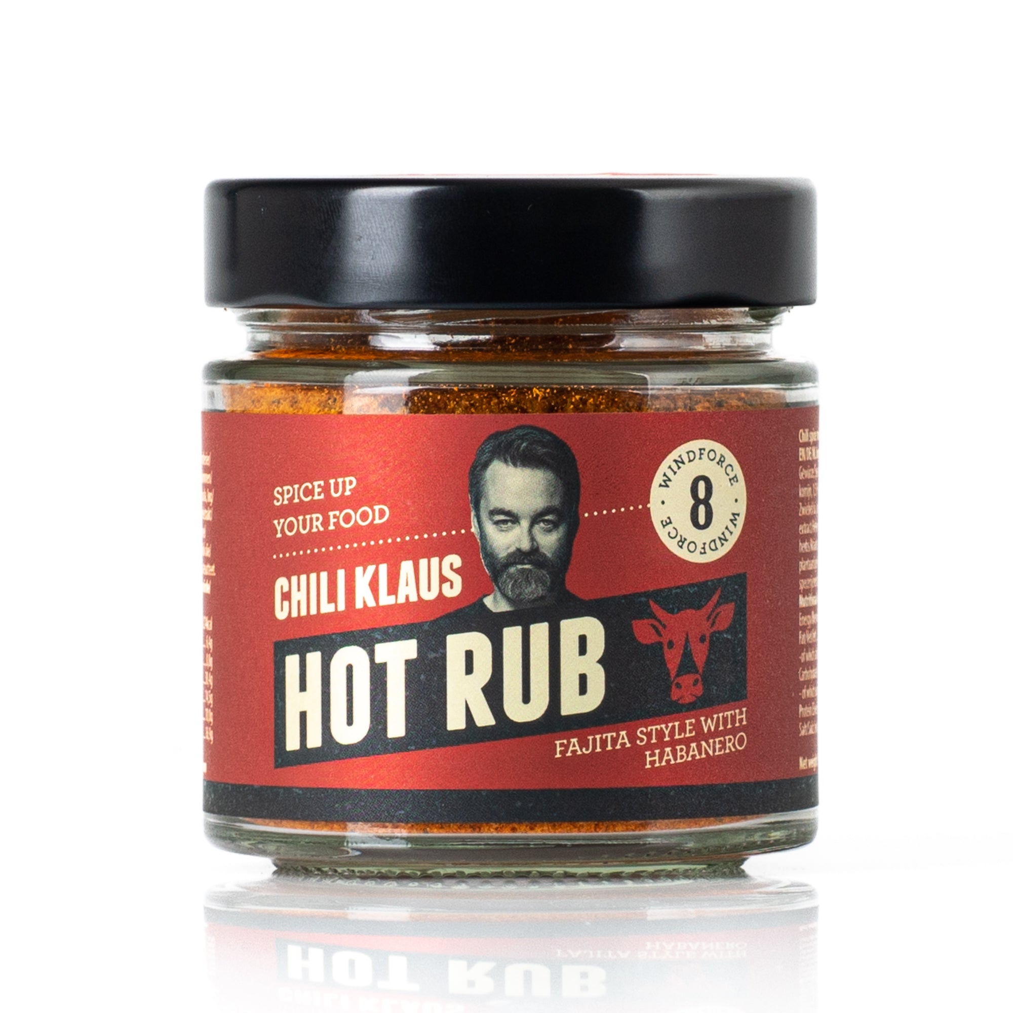 Hot Rub Fajita style with Habanero Chili Klaus