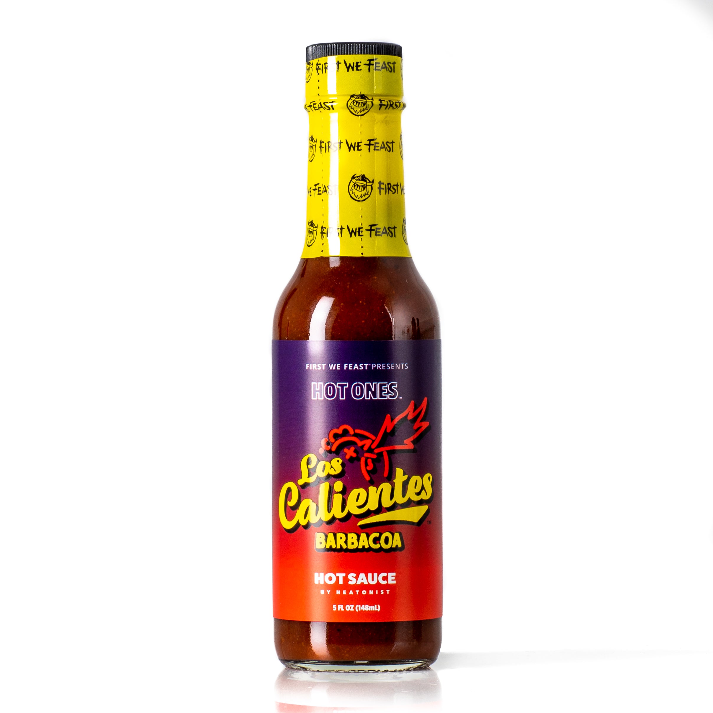 Los Calientes Barbacoa hot sauce fra Hot Ones Chili Klaus