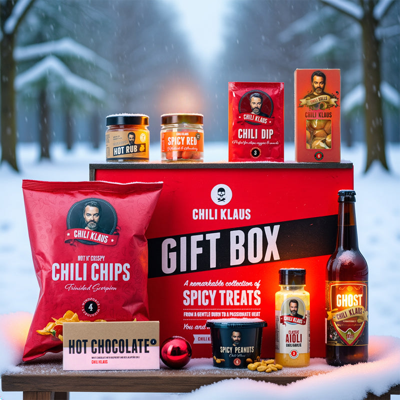 Chili Klaus Snack & Beer Box