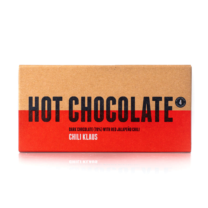 Hot Chocolate - mørk chokolade (70%) m. rød jalapeño chili