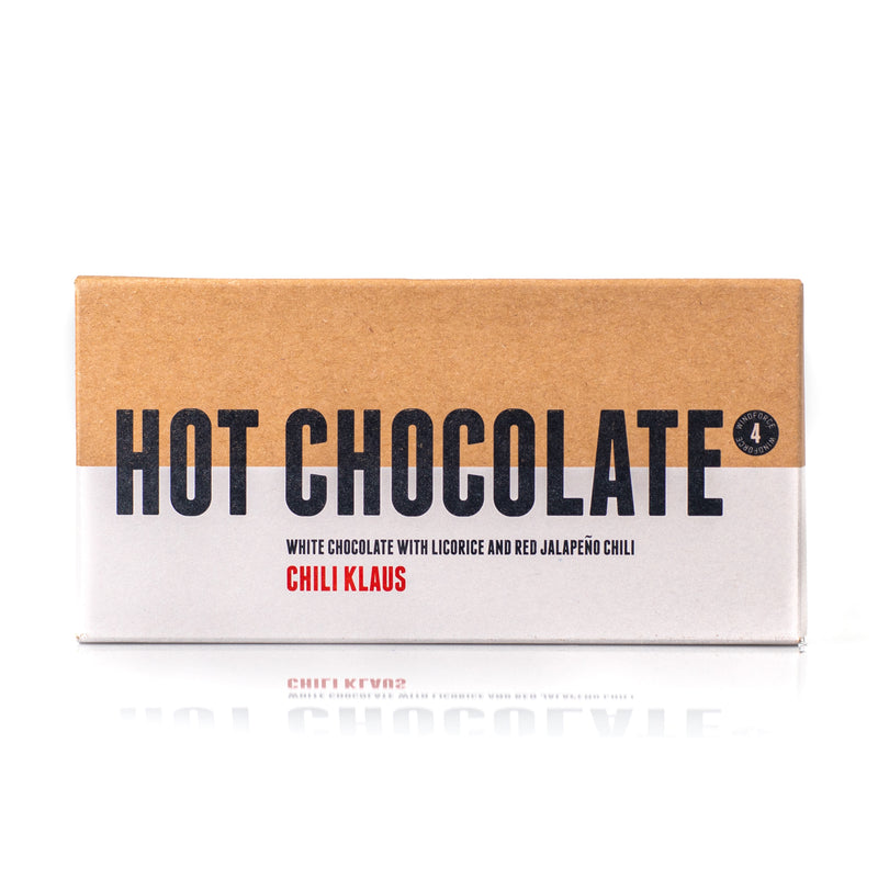 Hot Chocolate - hvid chokolade m. lakrids & rød jalapeño chili