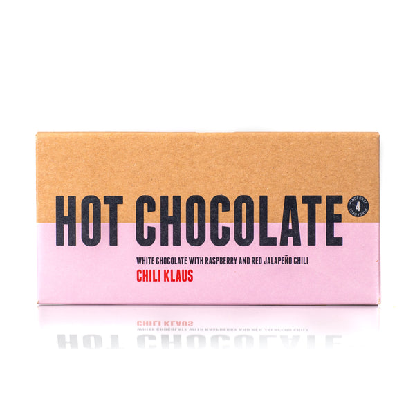 Hot Chocolate - hvid chokolade m. hindbær & rød jalapeño chili