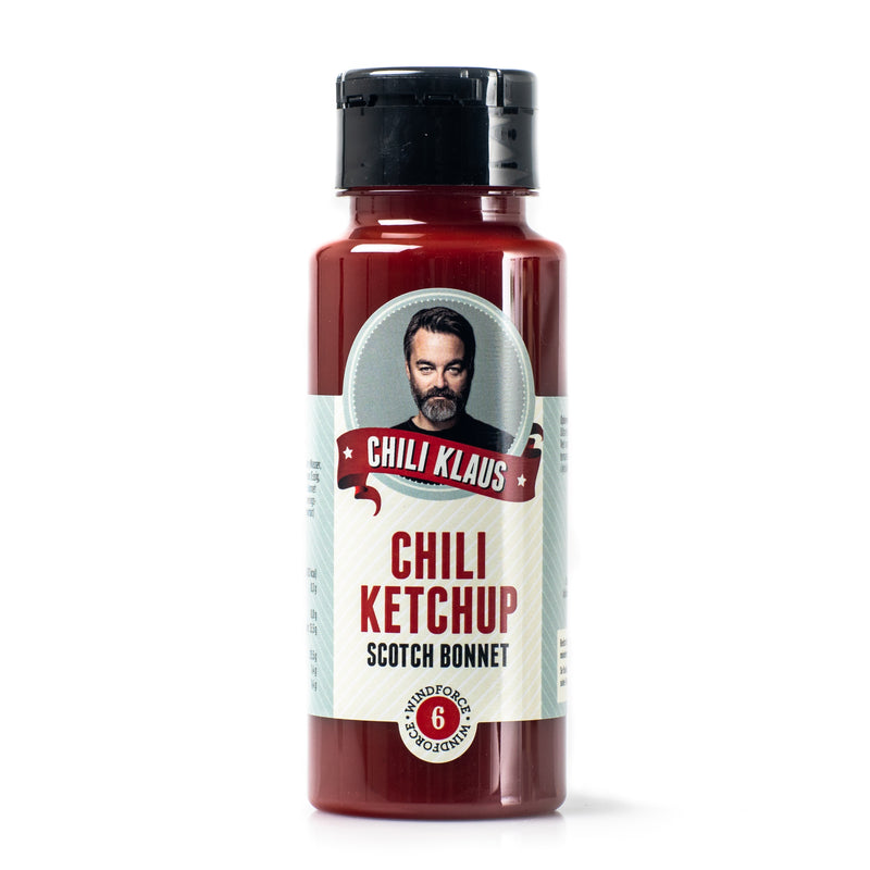 chili ketchup med scotch bonnet chili