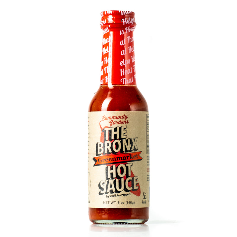 small axe peppers hot sauce - the bronx RED
